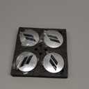 (Set of 4) 63mm=2.5 inches // Slash Wheel Center Cap Covers HubCap Emblem Badge Trim for Dodge Charger Challenger Durango Hornet Dart R/T SRT Magnum Nitro Journey Caliber Avenger and Ram and Jeep