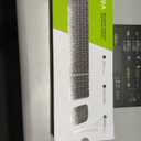 seenda Bluetooth Keyboard and Mouse Combo for Mac, SKM642 Rechargeable Slim Wireless Keyboard Mouse Compact, 3 MultiDevice Connection, Compatible for Mac, MacBook Pro/Air, iPad, Black Gray