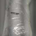 Simplebrand Sheer White Curtains 96 Inches Long, Light Filtering Rod Pocket Solid Color Window Sheer Curtain Panels, Elegant Curtains & Drapes for Living Room, Bedroom 2 Panels (White, 42" W x 96" L)