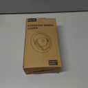 2025 Model Breathable Soft Leather Car Steering Wheel Cover for Men Women, Non-Slip, Comfortable,Universal 15 inches Steering Wheels, Black