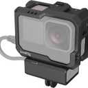 SmallRig Hero 13 / Hero12 / Hero11 / Hero 10 / Hero 9 Black Cage for GoPro, with 2 Cold Shoe Mount for GoPro Light Mod and Common Microphone, Led Video Light - 3083C