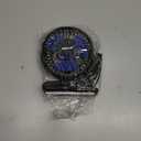 BESKAR USB Clip on Fan, Portable Small Fan with Cord Powered, 3 Speeds Strong Airflow, with Sturdy Clamp, Quiet Personal Desk Fan (Black)