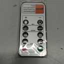 DRomance Flameless Window Candles with Remote and Timer, Battery Operated LED Taper Candles with Suction Cups Set of 6 Christmas Window Candle Holiday Decor(Silver Holders)