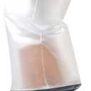 Knee Cast Cover for Shower, Waterproof Bandage and Cast Protector for Knee Replacement Surgery, Wound, Burns Watertight Protection Reusable,