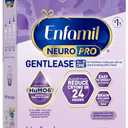 Enfamil NeuroPro Gentlease for easing Fussiness, Crying, Gas, Spit-up in 24 Hrs, Smaller Proteins for Easy Digestion, Brain Supporting DHA, Prebiotic Blend, HuMO6*, Baby Formula, Powder Refill Box, 30.4 Oz (30.4 Ounce (Pack of 1))