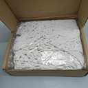 Bohemian Macrame Window Valance, Boho Short Curtain for Window Decoration, Handmade Cotton Fringe Curtain Topper, Window/Door Curtain with Tassels Beige Color 46″x20″ (no Rod Included)