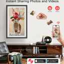 BIGASUO 21.5" Large Digital Picture Frame 64GB, Frameo Digital Photo Frames WiFi with 1920x1080 FHD IPS Touch Screen, Share Photos/Videos Via Frameo App/USB/SD, Photo Gifts for Parent and Grandparent
