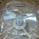 Crystal Caged Ceiling Fan with Light Flush Mount, 20inch Crystals Ceiling Fan with Light and Remote,Gold Crystal Fandelier Ceilings Fans with Lights for Bedroom,Nursery, Foyer