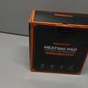 Graphene-Infused Instant Heating Pad with 3M Thinsulate, Ergonomic Weighted Heating Pad for Neck and Shoulders and Back, Heated Neck Wrap w/ 6 Heat Options 4 Auto Timer, Christmas Gifts for Women Men (22''x18'' Blue)