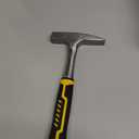 Tinner's Hammer, 18oz Sheet Metal Hammer Tools, Hvac Tool Tinners Hammer with Forged Steel Construction and Shock Reduction Grip, Sheet Metal Hammers, Welding and Chipping Hammer