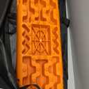 Heavy-Duty 41" Off-Road Traction Boards with Jack Base & Storage Bag - Recovery Boards Perfect for Sand, Mud, and Snow, 2pcs Orange
