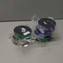 3D Printer Filament PLA 1.75mm 3-D Printing Materials 5 Colors Bundle Print Filimate 1.75 mm Orange Green Blue Yellow Purple Filiment1.75 Accuracy 0.02mm Fillament Spool Vacuum Pack 250G X 5