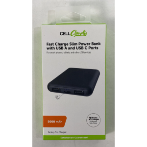 CellCandy Fast Charging Power With USB 5000 MAh