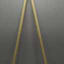 Round Wooden Dowel Rod 1" x 36", Pack of 2