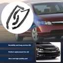 Front Headlight and Bumper Bracket Mount Support Retainer Kit Fit for 2006-2011 Civic Sedan,Left and Right Side 71190-SNA-A00 71140-SNA-A00 HO1066106 HO1067108 (4pc)