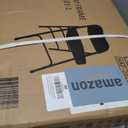 Flash Furniture Hercules Series Metal Folding Chairs with Cushioned Seat, Fabric Upholstered Event Chairs with 300-lb. Static Weight Capacity, Set of 4, Gray