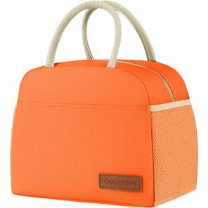douyadady Lunch Bag Women/Men Lunch Box Women/Men (orange)
