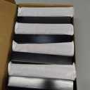 AECXM 4Pack 4"x4" Aluminum Deck Post Base Cover, Split Post Cover Skirts for Deck RailingsStairsPorches Black