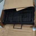 MidWest Homes for Pets 18-Inch iCrate for Tiny Breeds, Up to 10 lbs, Single Door Folding Dog Crate with Divider Panel, Leak-Proof Tray & Secure Latch, Portable, Durable & Easy to Assemble