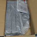 Shower Foot Rest 15in, HDPE Waterproof Shower Stool for Inside Shower, Corner Shower Stool for Shaving Legs with Storage Shelf for Small Space, Shower Step Stool, Plastic Corner Shower Bench, Grey