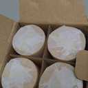 Natural Beeswax Candles 4 Packs, 100% Pure Beeswax Pillar Candles with 140 Hours Long Burning Time, Organic Bee Wax Candle for Home, Paryer, Parties Smokeless & Dripless, 2x4 inch