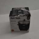 Aroma Housewares ARC-363-1NGB 3 Uncooked/6 Cups Cooked Rice Cooker, Steamer, Multicooker, 2-6 cups, Black