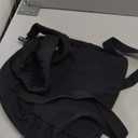 XPONNI Small Backpack Purse for Teen Girls Grunge Accessories Purse Backpack for Women Mini Backpack Purse (Black)