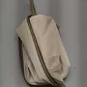 Travel Makeup Bag, Large Capacity Double Layer Cosmetic Bags for Women, Waterproof Portable Make Up Skincare Pouch with Makeup Brush Organizer, Toiletry Bag for Essentials, Beige & Olive Green (Medium)