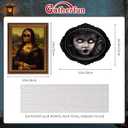 Halloween Party Decorations 12 Pieces Disposable Haunted Pictures Gothic Manor Portraits Horror Pictures House Creepy Portraits Pictures Spooky Home Decor