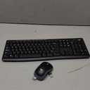 Logitech MK270 Wireless Keyboard and Mouse Combo for Windows, 2.4 GHz Wireless, Compact Mouse, 8 Multimedia and Shortcut Keys, 2-Year Battery Life, for PC, Laptop - Black