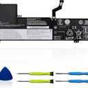 L19C3PF6 Laptop Battery Compatible with Lenovo IdeaPad 3-17ADA05 3-17ARE05 3-17IIL05 3-17IML05 Series SB10W89847 L19L4PF2 5B10W89846 L19D4PF2 5B10W89835 5B10W89838 L19L3PF4 11.25V 42Wh 3735mAh