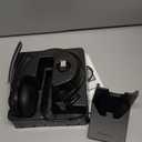 Bluetooth Headset, Wireless Headset with Microphone for PC, V5.2 Computer Headset with Noise Cancelling Mic, USB Dongle, Charging Base & Mute Button for Work, Cell Phones, Computer (Black)