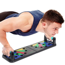 Push Up Board 9 in 1 Home Workout Equipment Multi-Functional Pushup Bar System Fitness Floor Chest Muscle Exercise Professional Equipment Burn Fat Strength Training Arm