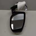 Right Passenger Side Mirror Compatible with Nissan Altima 2013 2014 2015 2016 2017 2018 Door Mirrors Replacement Power Glass Heated Manual Folding with Turn Signal Indicator 6 Pins (Silver)
