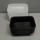 50 Pack (100-Piece) 24 oz Meal Prep Containers Reusable with Lids, Sturdy Leakproof & Food Safe, Microwave, Freezer, Dishwasher Safe Prep Containers, To Go Take Out Plastic Food Storage