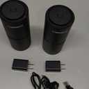 Labcharge small ionic air purifier for home and Bedroom – Silent HEPA Filter – Covers 250 Sq Ft - Free Cleaner for Pets, Hair, Smoke, Dust, Odors & Dander – Compact & Black Design - Pack of 2