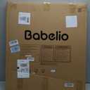 Babelio 29-55 Inch Extra Wide Baby/Dog Gate, PressGuard P7, Metal Auto Close, Pressure Mounted Pet Door for Doorways, NO Need Tools and Drilling, with Wall Cups, White
