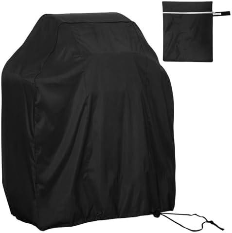 BBQ Grill Cover 32" 36" inch,2 Burner Gas Grill Cover,Outdoor Waterproof Grill Covers,with Adjustable Velcro Strap, Gas Grill Cover Compatible for Weber,Char Broil,Nexgrill Grills,Small Gas BBQ Cover