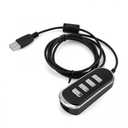 USB Male to RJ9 Female with USB Control Box Headset Adapter Cable 1Meter