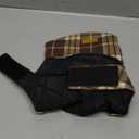 Kuoser Waterproof Dog Coat, Reversible Dog Jacket for Small Dogs, Adjustable Durable Doggie Winter Coat Warm Cozy Puppy Cold Weather Apparel from Small to Large Breed, New Brown S (Small (Pack of 1))