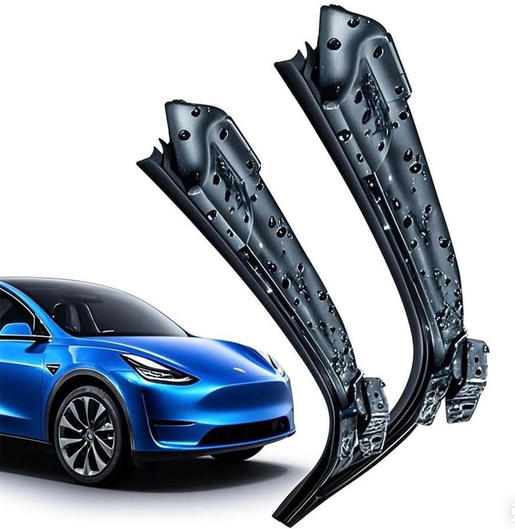 Wiper Blades for Tesla Model Y 2018-2026, All-season Automotive OEM Replacement Windshield Wiper Blade,26" + 20" Direct Fit Beam Blade Set (Driver & Passenger Side)(Pack of 2)