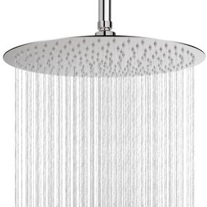 NearMoon Rain Shower Head, Ultra-Thin Design-Pressure Boosting, Awesome Some Experience, High Flow Stainless Steel Rainfall Head (16 Inch, Brushed Nickel)