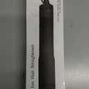 Hair Straightener - 2 in 1 Wet to Dry Hair Dryer and Straightener with High-Speed Airflow + Rapid Heat-Up + Customizable Temperature + LCD Display & Auto Shut-Off + No Heat Damage (Dark Black)