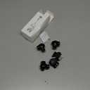 Saysurey 5 Pcs Insulated Multi Cable Connectors 2 Port Single Entry Splice Electrical Power Connector Black Interconnect Terminals Pre Filled (4-14 AWG Wire Range)