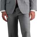 Haggar Men's Haggar Men's Jmh Premium Stretch Tailored Fit Suit Separates - Pants and Jackets (Gray, XL)