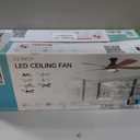 Sofucor 52 Inch Smart Ceiling Fans with Lights and Remote, APP Control, 52 inch Max
