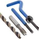 E-Z Lok SK30920 Helical Threaded Insert Kit, 304 Stainless Steel, 5/16"-24 Thread Size, 0.625" Installed Length (Pack of 10)