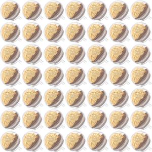 Hedume 100 Pcs Clear Chocolate Box Holder, Plastic Round Chocolate Candy Wrapper Holder, Chocolate Ball Bouquet Holder, Candy Packaging Case for Birthday Wedding Party Decor