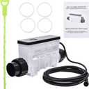 Replacement IC40 Salt Chlorine Generator Cell Compatible with Pentair IC40 EC-520555 IntelliChlor, Suitable for Pools Up to 40,000 Gallons Replace 520555