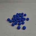 30 Pcs Blue Mini Soft Foam Balls Assorted Play Balls Lightweight Mini Play Balls Sponge Balls for Crafts Birthday Party Favors Bag Gifts Fillers Carnival Prizes Gift for Classroom (Blue)